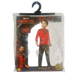 Marvel Shang Chi Legend Of The Ten Rings Kids Costume Halloween Cosplay Size: Sm